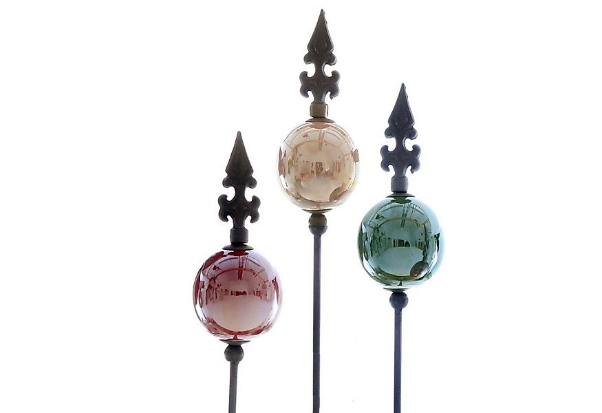 Dragimex Gartenstecker Metall Stecker franz. Lilie. 3x Gartenstecker Beere günstig online kaufen