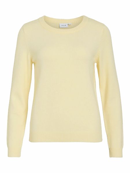 Vila Rundhalspullover "VIRIL O-NECK L/S KNIT TOP - NOOS" günstig online kaufen