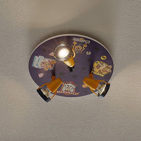 niermann Deckenleuchte »Paw Patrol«, 3 flammig, Leuchtmittel GU10   ohne Le günstig online kaufen