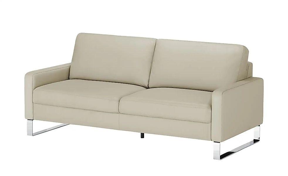 Max Schelling Ledersofa mit Kufengestell Maximum ¦ creme ¦ Maße (cm): B: 18 günstig online kaufen