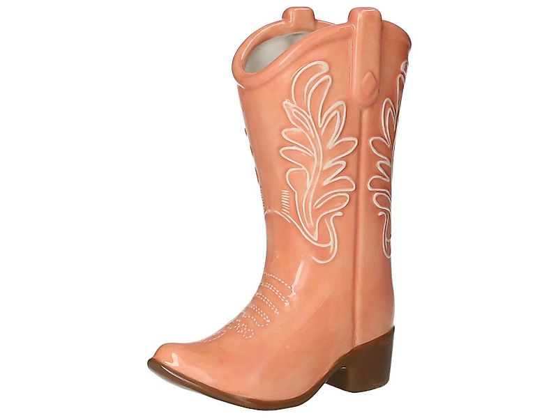 Giftcompany Dekovase Mignon Vase Cowboystiefel peach 20cm (Dekovase) günstig online kaufen