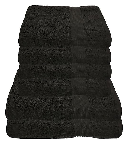 Julie Julsen Handtücher 6-Handtücher-Schwarz, Baumwolle (6-St) günstig online kaufen