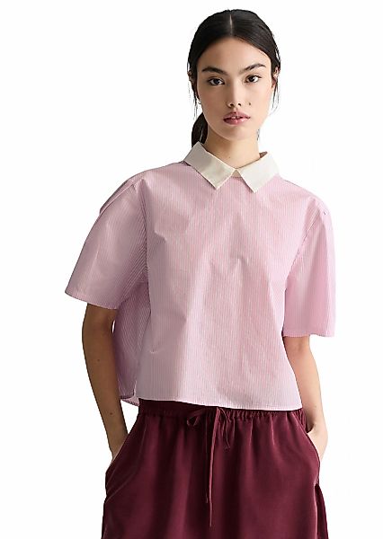 Marc OPolo DENIM Kurzarmbluse "aus Papertouch Popeline" günstig online kaufen