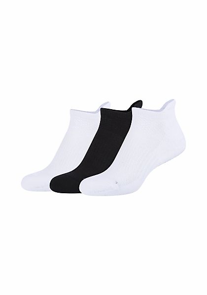 Camano Kurzsocken "function", (3 Paar), mit verstärkter Ferse günstig online kaufen