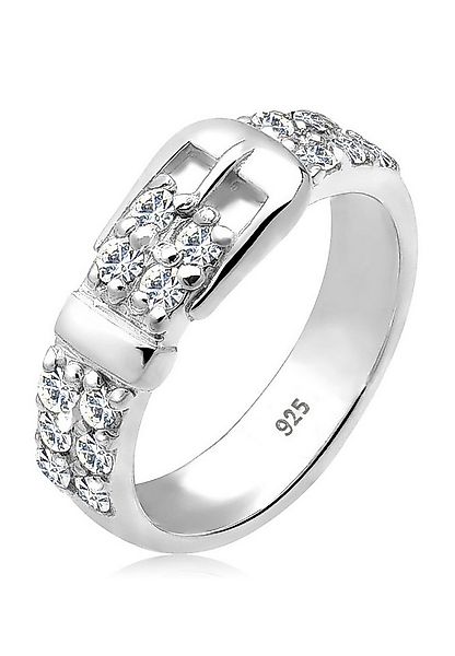 Elli Fingerring Gürtel 925 Silber, mit Kristallen von Swarovski®, Gürtel-De günstig online kaufen