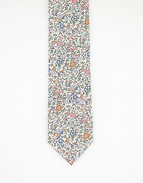 Gianni Feraud – Liberty – Krawatte mit Blümchenmuster-Bunt günstig online kaufen