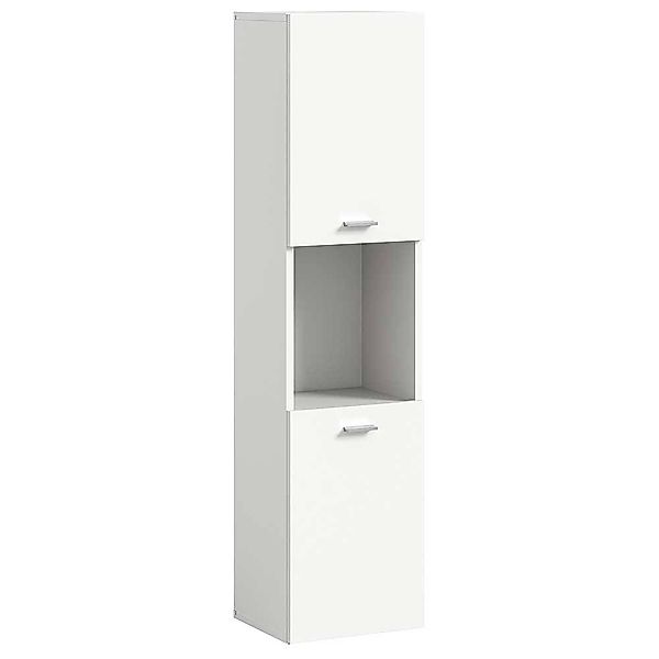 Badschrank Hochschrank mit einem offenen Fach 133 cm hoch günstig online kaufen