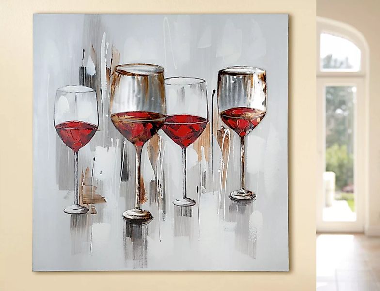 GILDE Wandbild "Hathi", Wein, (1 St.) günstig online kaufen