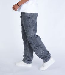 Denim House Loose-fit-Jeans Herren Baggy Cargo günstig online kaufen