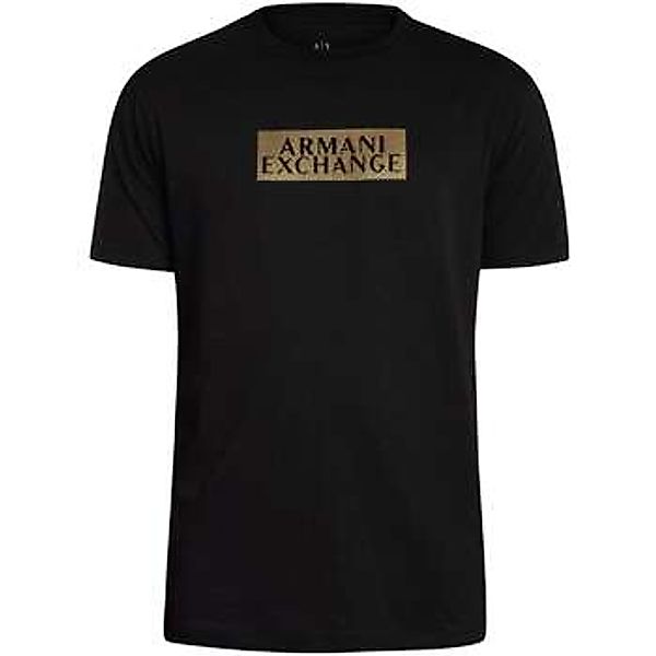 EAX  T-Shirt T-Shirt mit diagonaler Logografik günstig online kaufen
