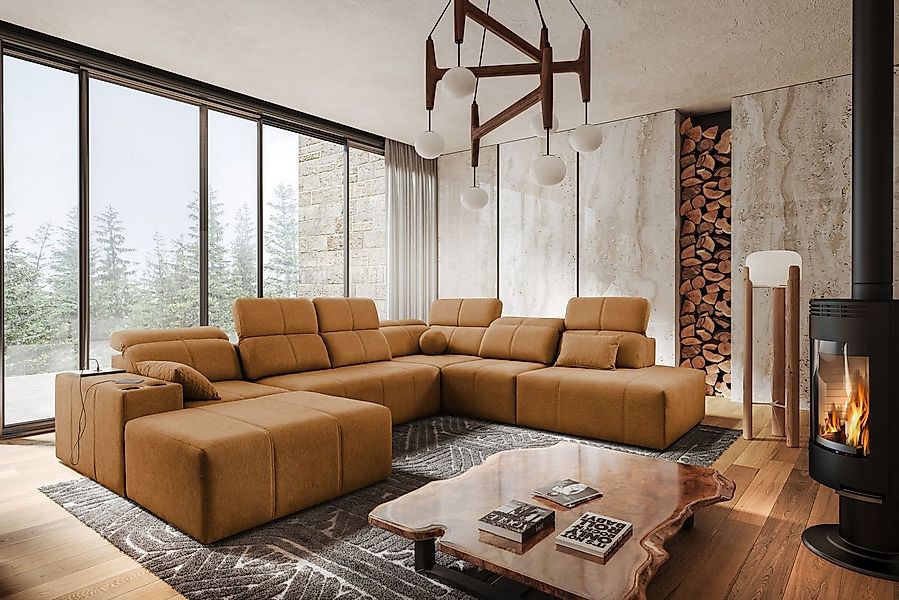 Kaiser Möbel Ecksofa multifunktional Mindy X, Stoff Quelle, mit Relaxfunkti günstig online kaufen