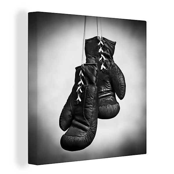 OneMillionCanvasses® Leinwandbild Boxen - Boxhandschuhe - günstig online kaufen