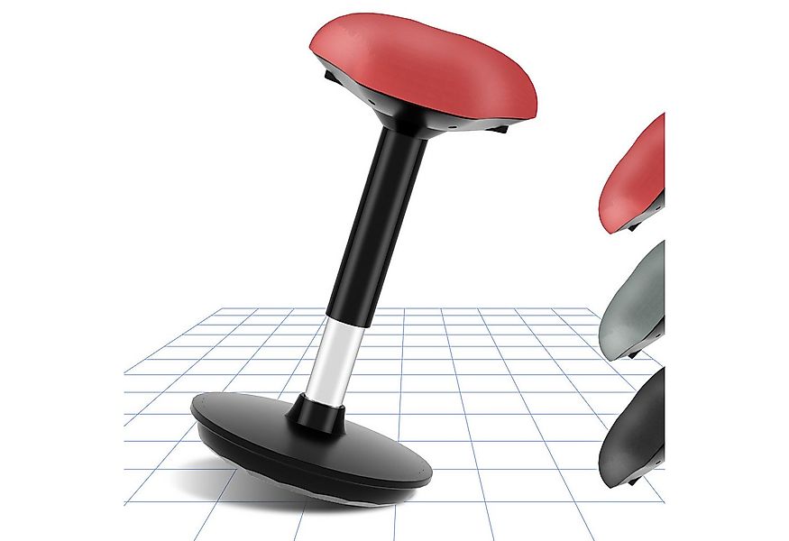 FLEXISPOT Arbeitshocker Drehhocker mit Gummifuß (1 St), Flexispot Bürostuhl günstig online kaufen