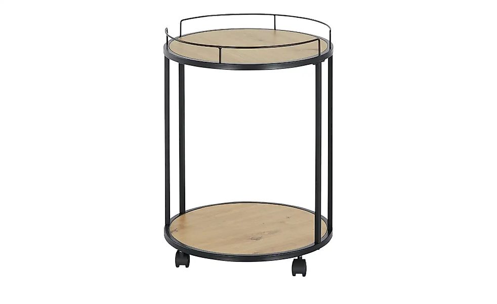 Servierwagen  Haiger ¦ holzfarben ¦ Maße (cm): H: 60  Ø: 45 Tische > Servie günstig online kaufen