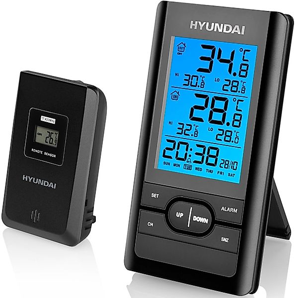 Hyundai Wetterstation "Hyundai WS1070S" (mit Außensensor) günstig online kaufen