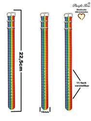 Pacific Time Uhrenarmband Wechselarmband Textil Nylon günstig online kaufen