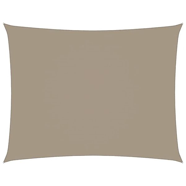 vidaXL Sonnensegel Oxford-Gewebe Rechteckig 2,5x3,5 m Taupe 135426 günstig online kaufen