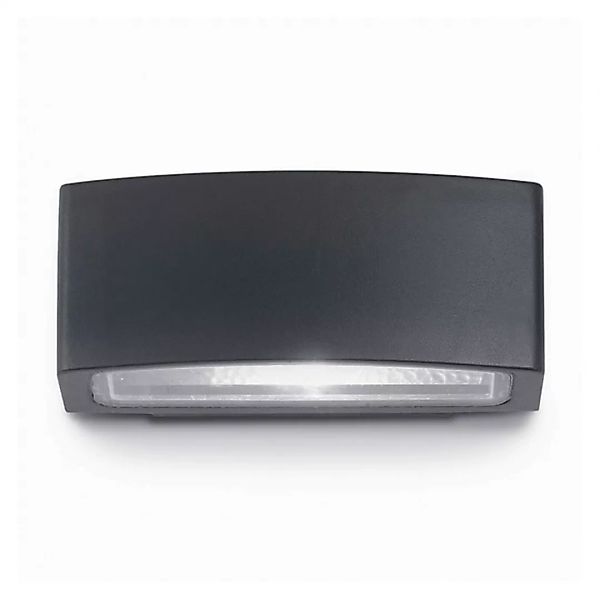Ideal Lux Außenwandlampe Andromeda anthrazit Aluminium 22 cm günstig online kaufen