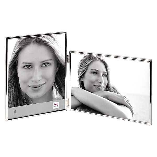 walther design Chloe Portrait Bilderrahmen  2X10x15 cm  Silber günstig online kaufen