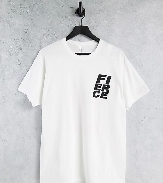 AsYou – Oversize-T-Shirt mit „Flashback“-Grafik in Weiß günstig online kaufen