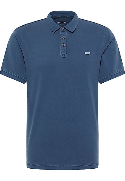 MUSTANG Kurzarmshirt "Poloshirt" günstig online kaufen