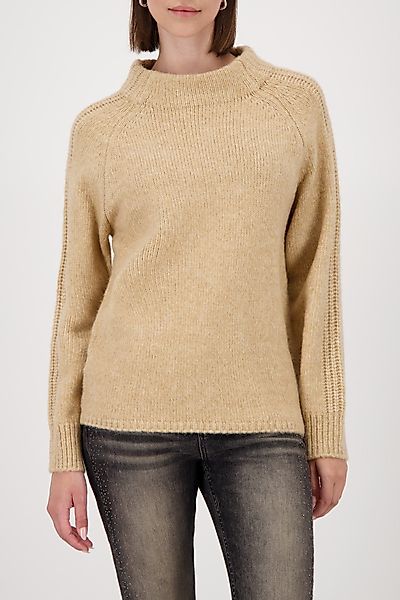 Monari Strickpullover Regular fit mit Rundhalsausschnitt günstig online kaufen