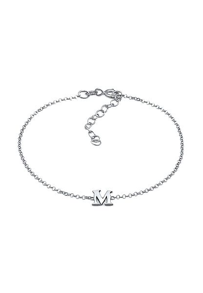 Elli Armband Buchstaben Initialen Anhänger M günstig online kaufen