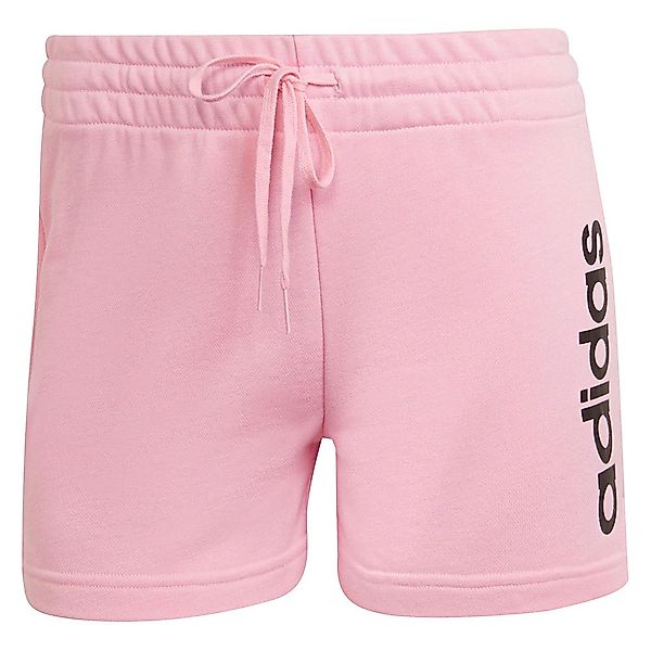 Adidas Linear Ft Shorts Hosen M Light Pink / White günstig online kaufen