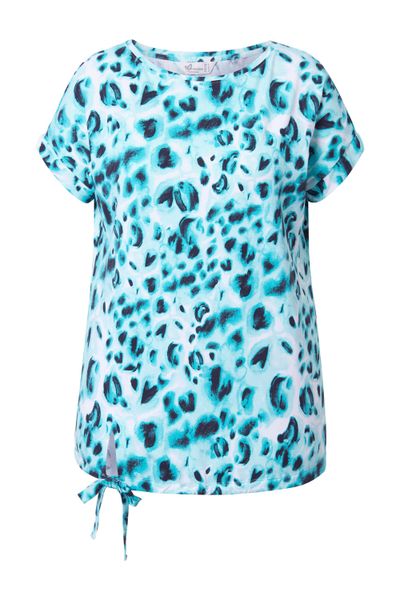 MIAMODA T-Shirt T-Shirt Komfort Fit Leo-Muster günstig online kaufen