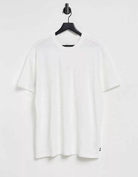 Nike – Oversize-T-Shirt in Weiß günstig online kaufen