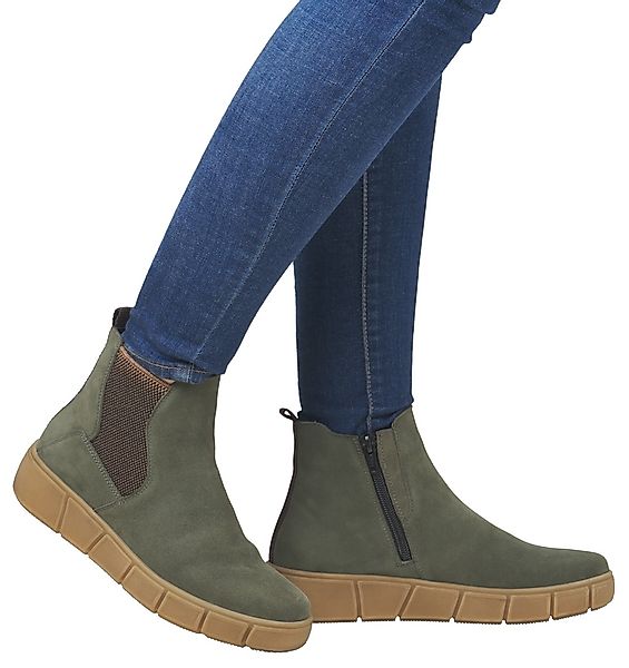 Remonte Stiefelette "Remonte Stiefelette Veloursleder/Textil" günstig online kaufen