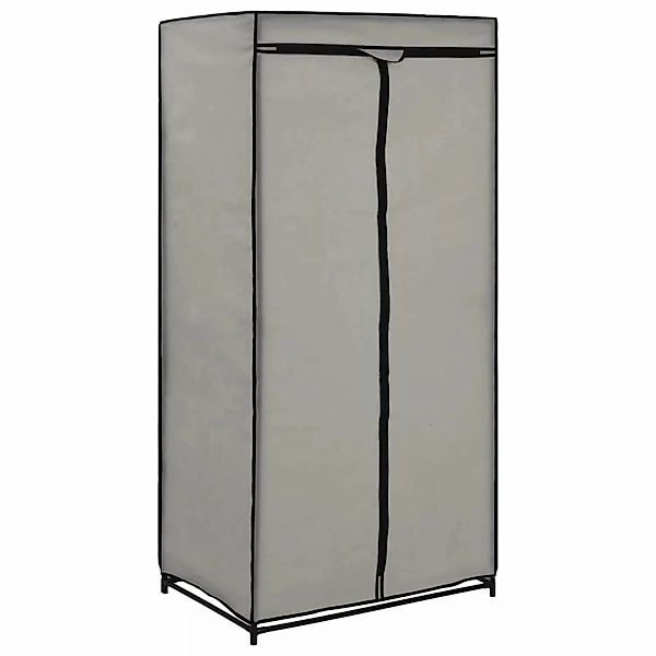 Kleiderschrank Grau 75×50×160 Cm günstig online kaufen
