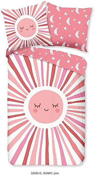 good morning Kinderbettwäsche »Sunnymul«, Baumwolle, 135x200, Reißverschlus günstig online kaufen