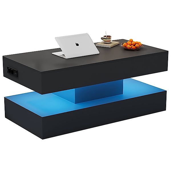 HAUSS SPOLE Couchtisch mit LED-Beleuchtung und günstig online kaufen