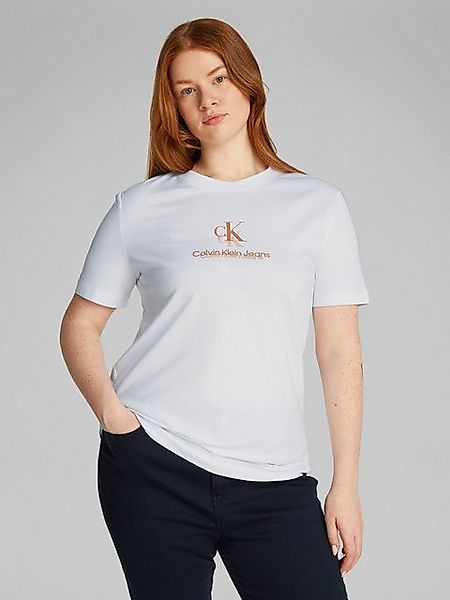 Calvin Klein Jeans Plus T-Shirt PLUS SHADOW GRAPHIC REGULAR TEE in großen G günstig online kaufen