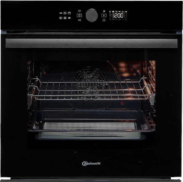 BAUKNECHT Einbaubackofen "BBI4S8HM1SK" mit 1-fach-Teleskopauszug mit Hydrol günstig online kaufen