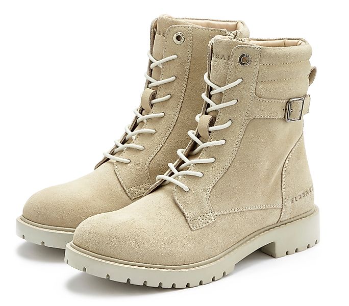 Elbsand Stiefelette Schnürboots, Reißverschlussstiefel, Biker Boots, günstig online kaufen