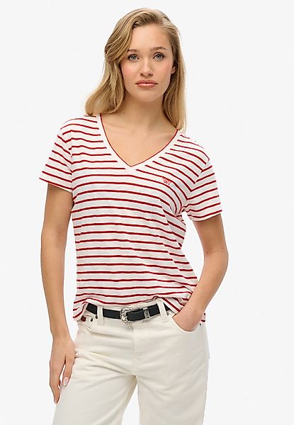 Superdry V-Shirt STUDIOS SLUB EMB VEE günstig online kaufen