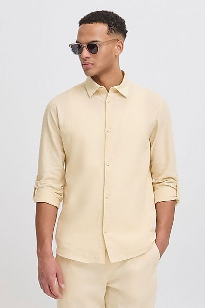 Indicode Leinenhemd IDMonko Sommerliches Leinen-Mix-Hemd günstig online kaufen