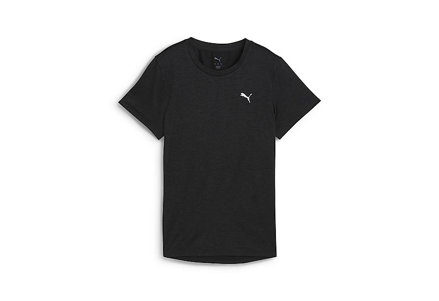 PUMA Trainingsshirt TAD ESSENTIALS Meliertes T-Shirt Damen günstig online kaufen