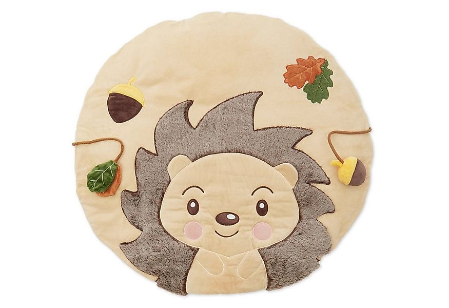 Krabbeldecke Bieco Baby Krabbeldecke Ø 70 cm Igel Motiv Activity Decke Baby günstig online kaufen