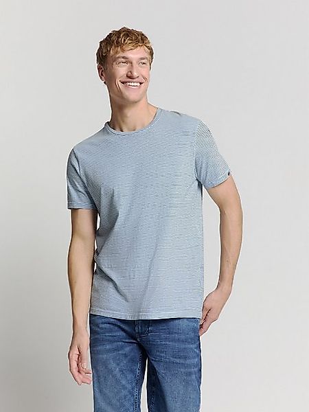 NO EXCESS T-Shirt No Excess Gestreiftes Crewneck t-shirt günstig online kaufen