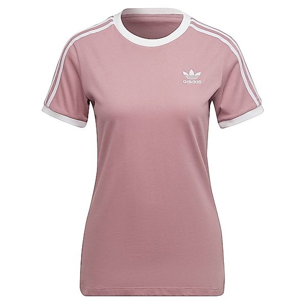 Adidas Originals 3 Stripes Kurzärmeliges T-shirt 38 Magic Mauve günstig online kaufen