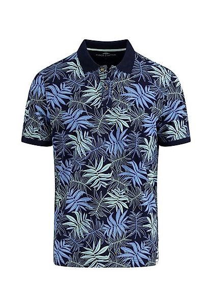FYNCH-HATTON T-Shirt Polo, slub, AOP günstig online kaufen