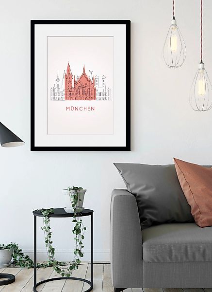 queence Bild "München Church", Gebäude-Kirche-Religion-München-Deutschland- günstig online kaufen