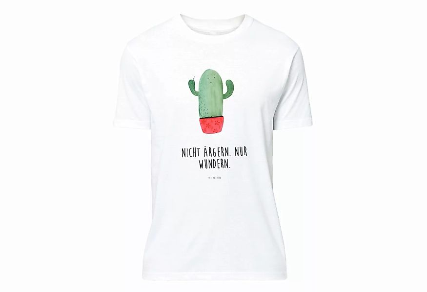 Mr. & Mrs. Panda T-Shirt Kaktus wütend - Weiß - Geschenk, Nachthemd, Kolleg günstig online kaufen