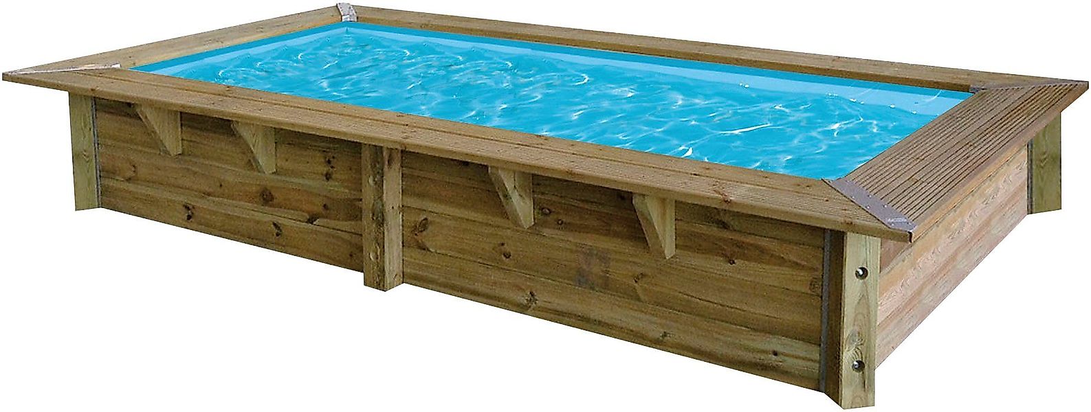 Ubbink Rechteckpool Sunwater (Set, 9-tlg), 200 günstig online kaufen