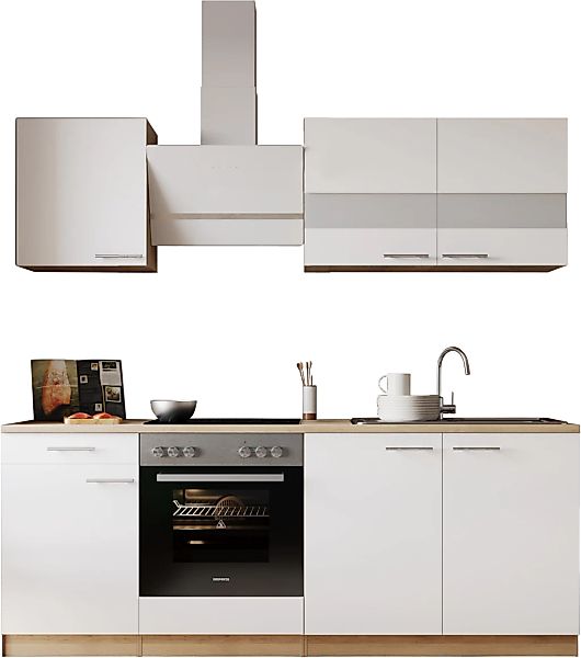 RESPEKTA Küche "Merle" Breite 210 cm, mit Soft-Close, in exklusiver Konfigu günstig online kaufen