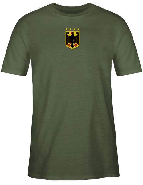 Shirtracer T-Shirt Deutschland Wappen, Germany, Bundesadler, günstig online kaufen