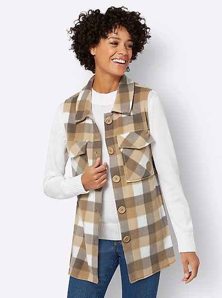 Witt Fleeceweste Fleece-Weste Länge ca. 78 günstig online kaufen